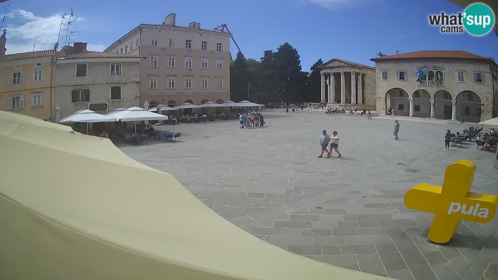 Pula – Forum in Avgustov tempelj