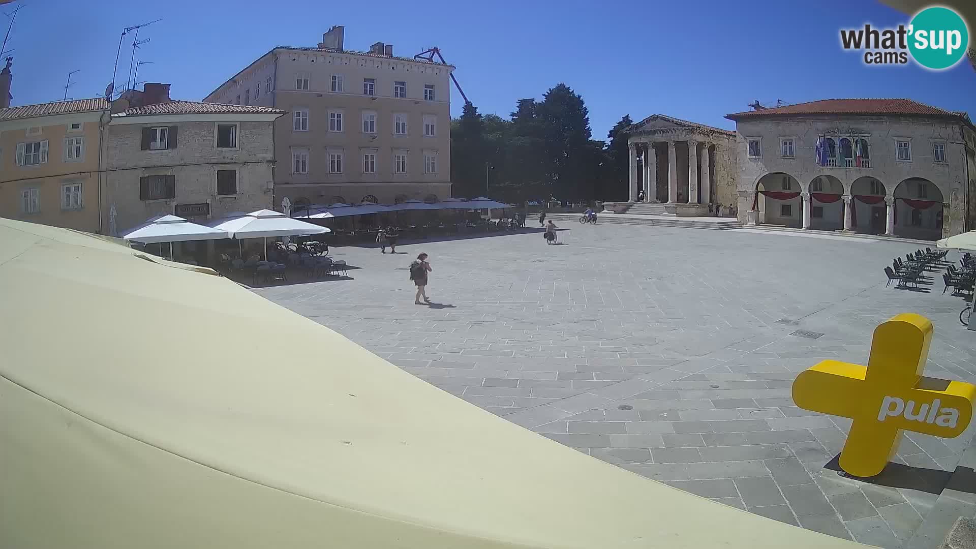 Pola – Forum e Tempio di Augusto