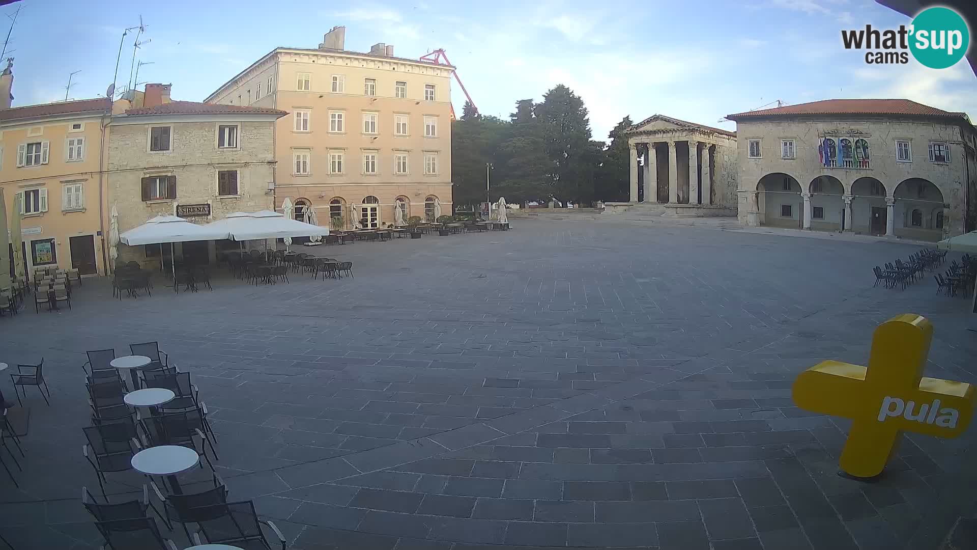 Pola – Forum e Tempio di Augusto