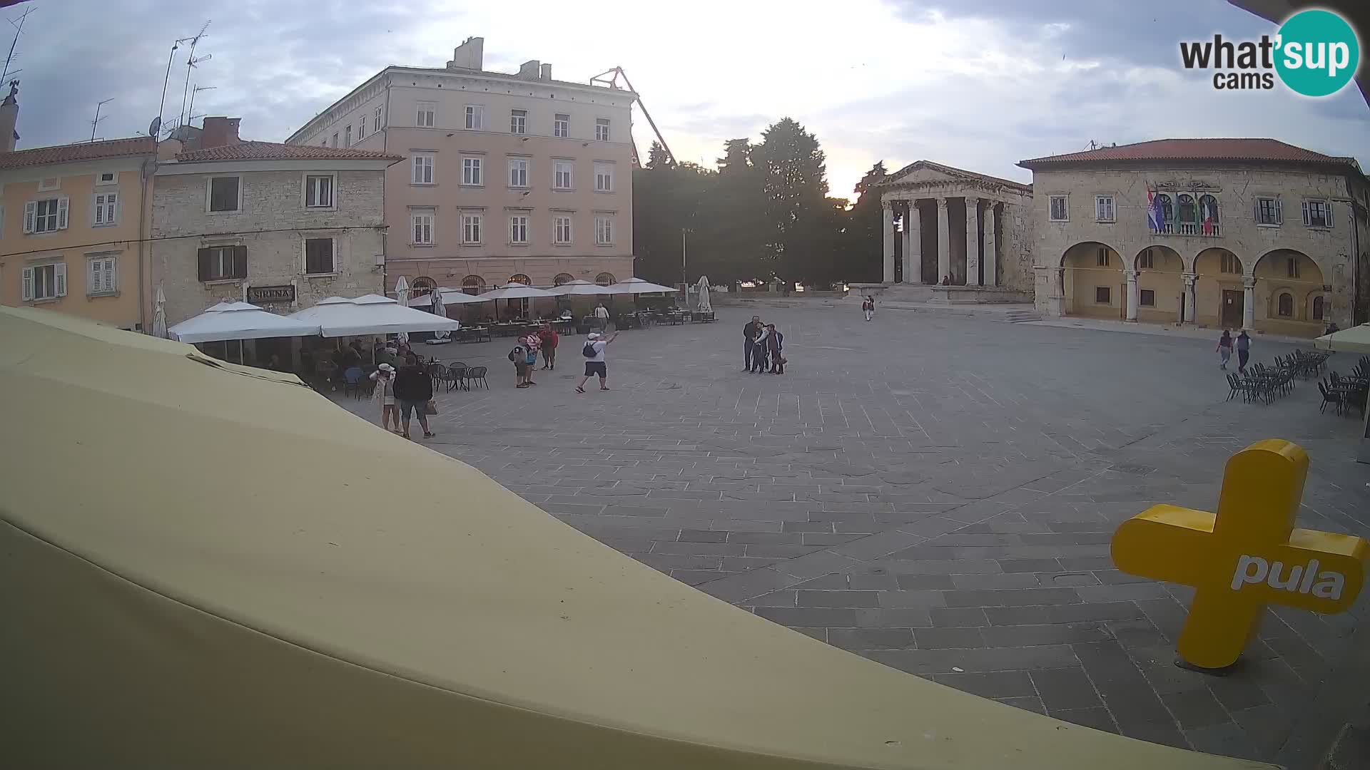 Pula – Forum et Tempio di Augusto