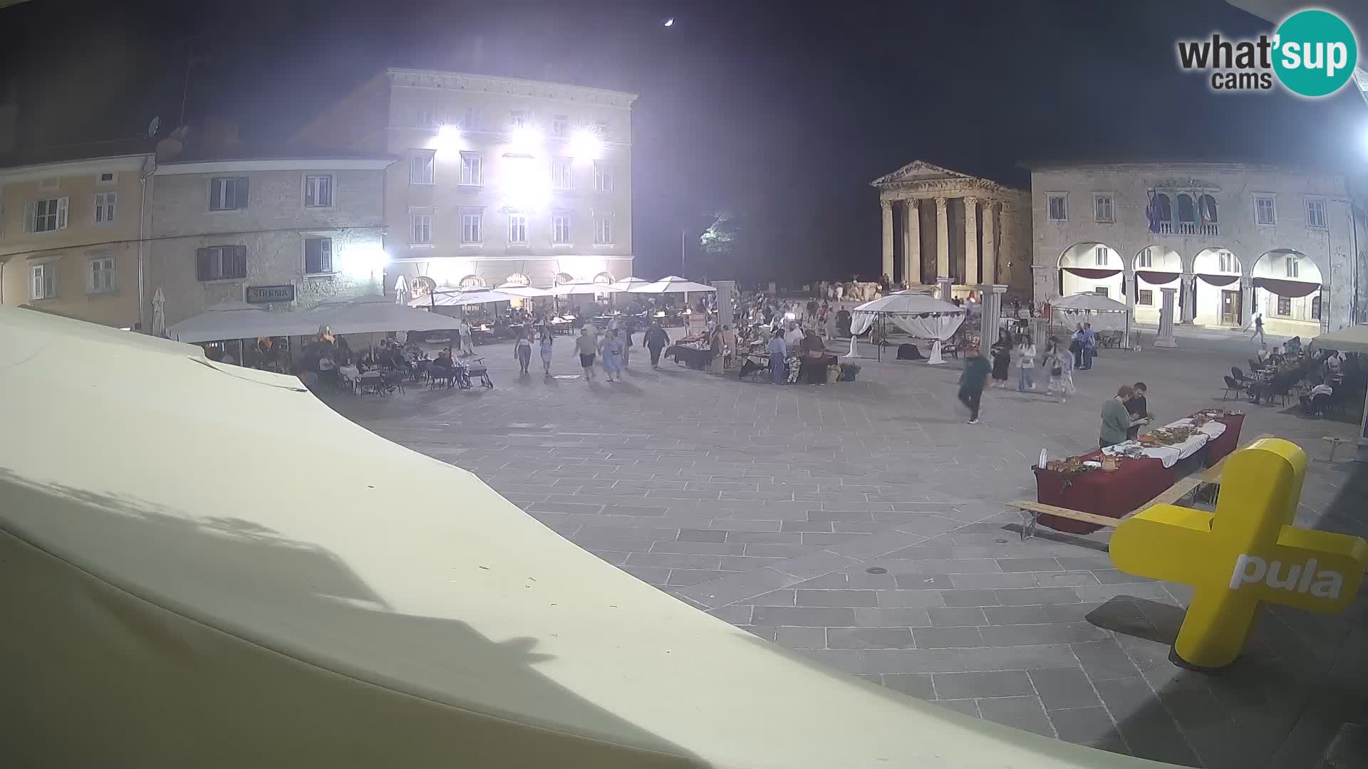Pola – Forum e Tempio di Augusto