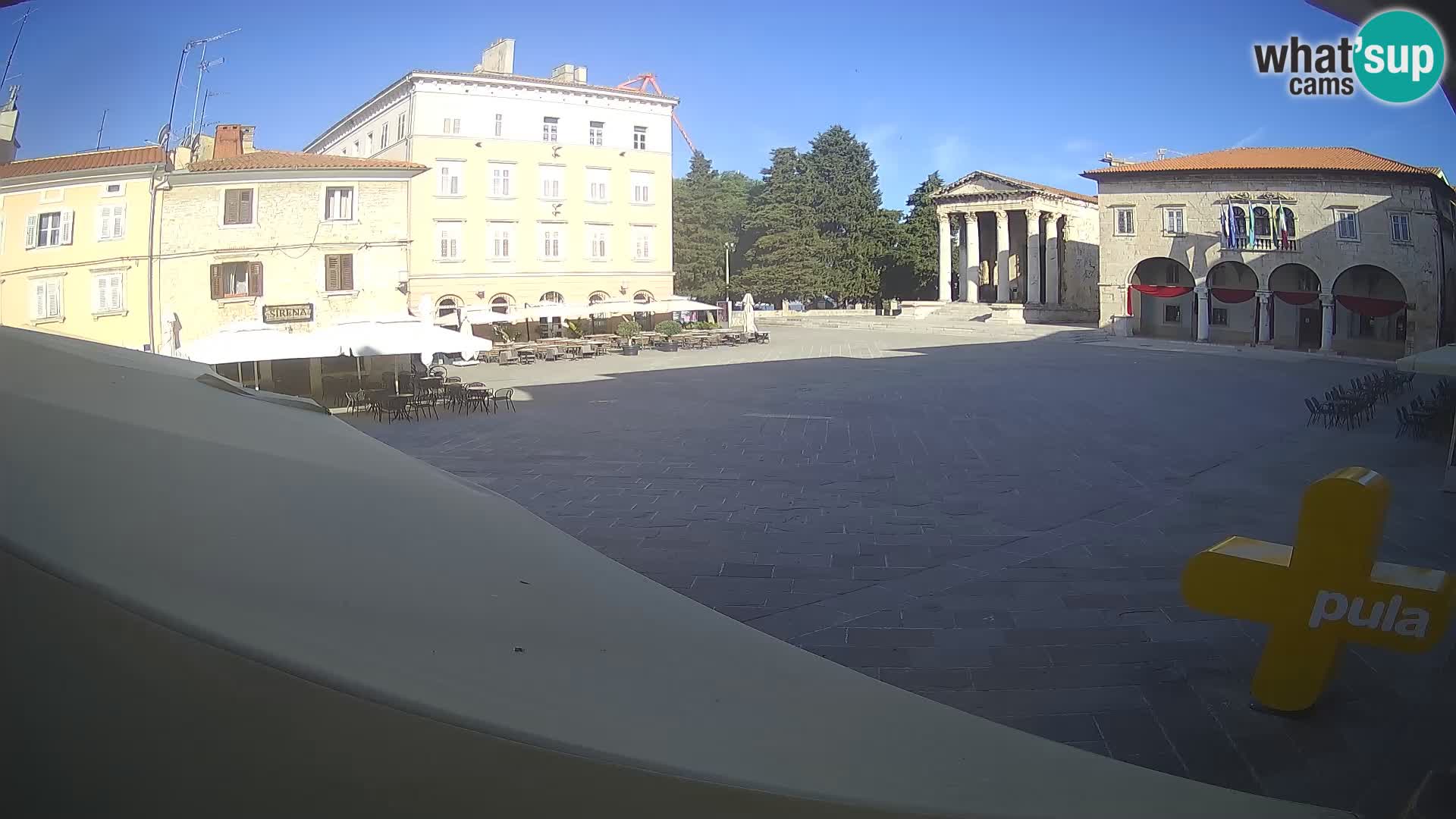 Pola – Forum e Tempio di Augusto