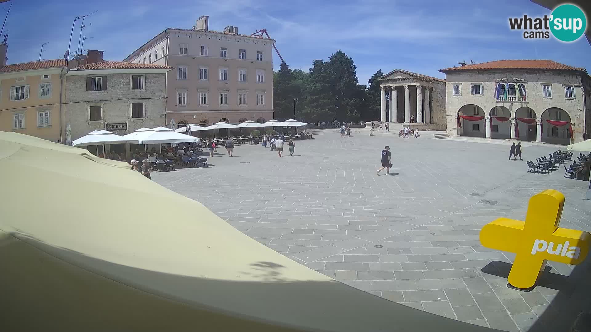 Pula – Forum et Tempio di Augusto