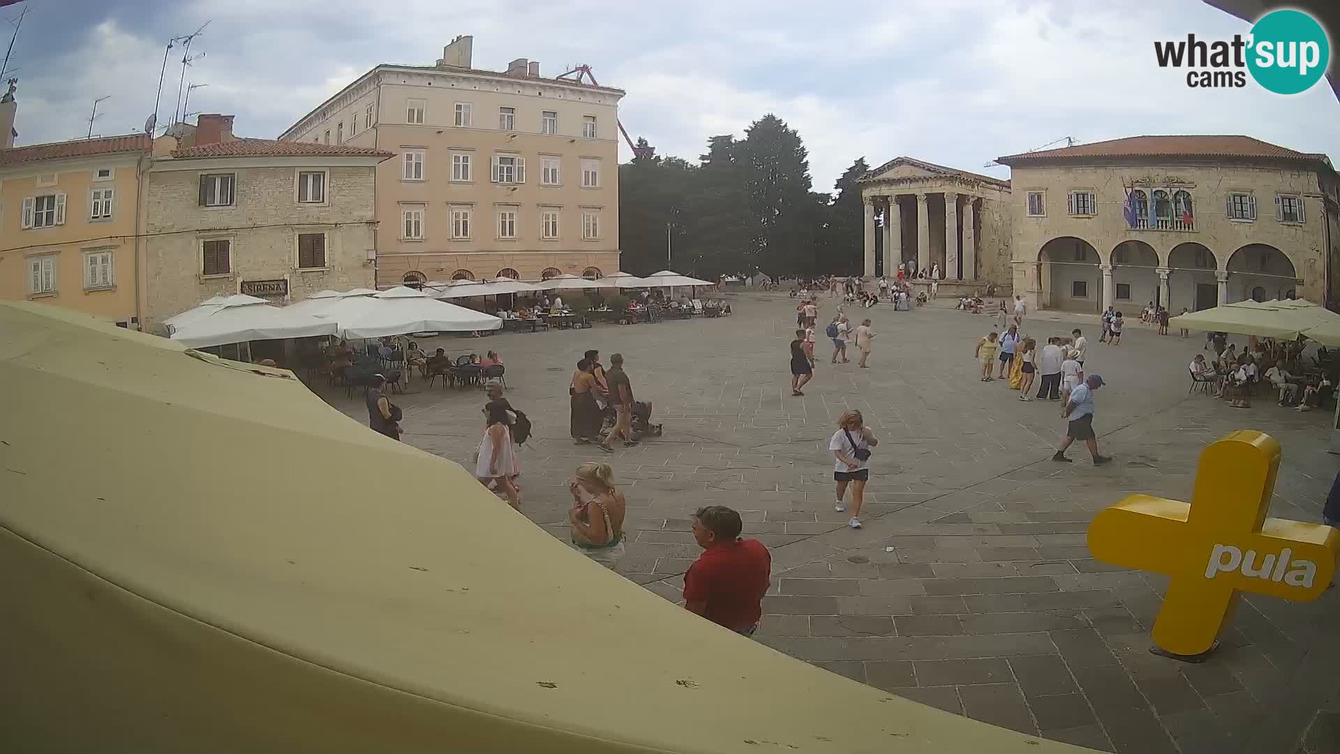 Pula – Forum in Avgustov tempelj