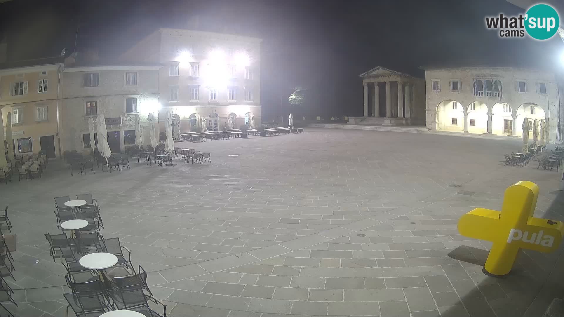 Pola – Forum e Tempio di Augusto