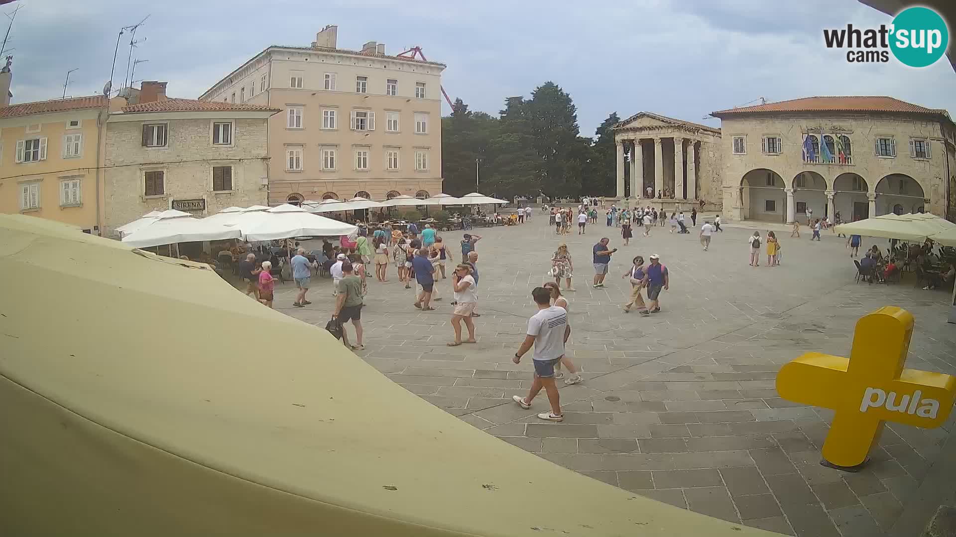 Pula – Forum et Tempio di Augusto