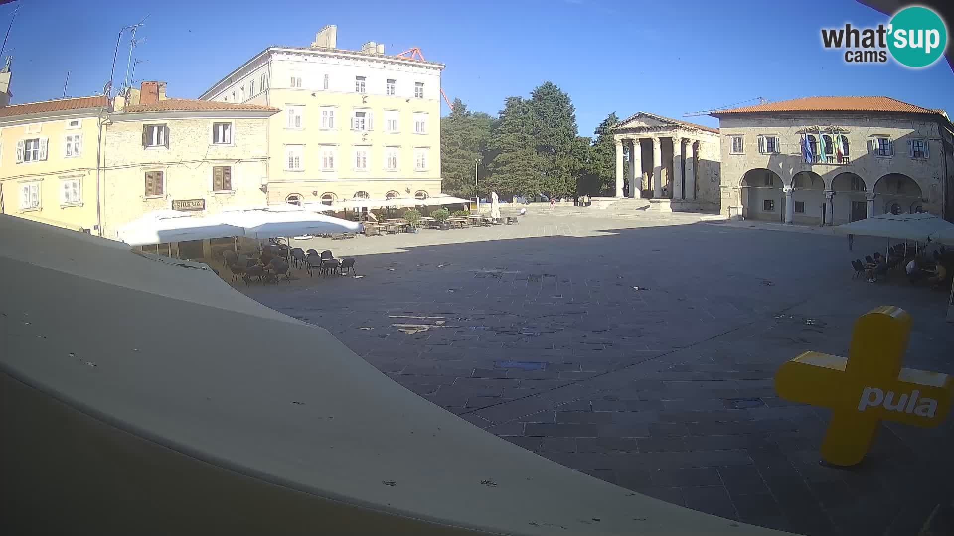 Pola – Forum e Tempio di Augusto