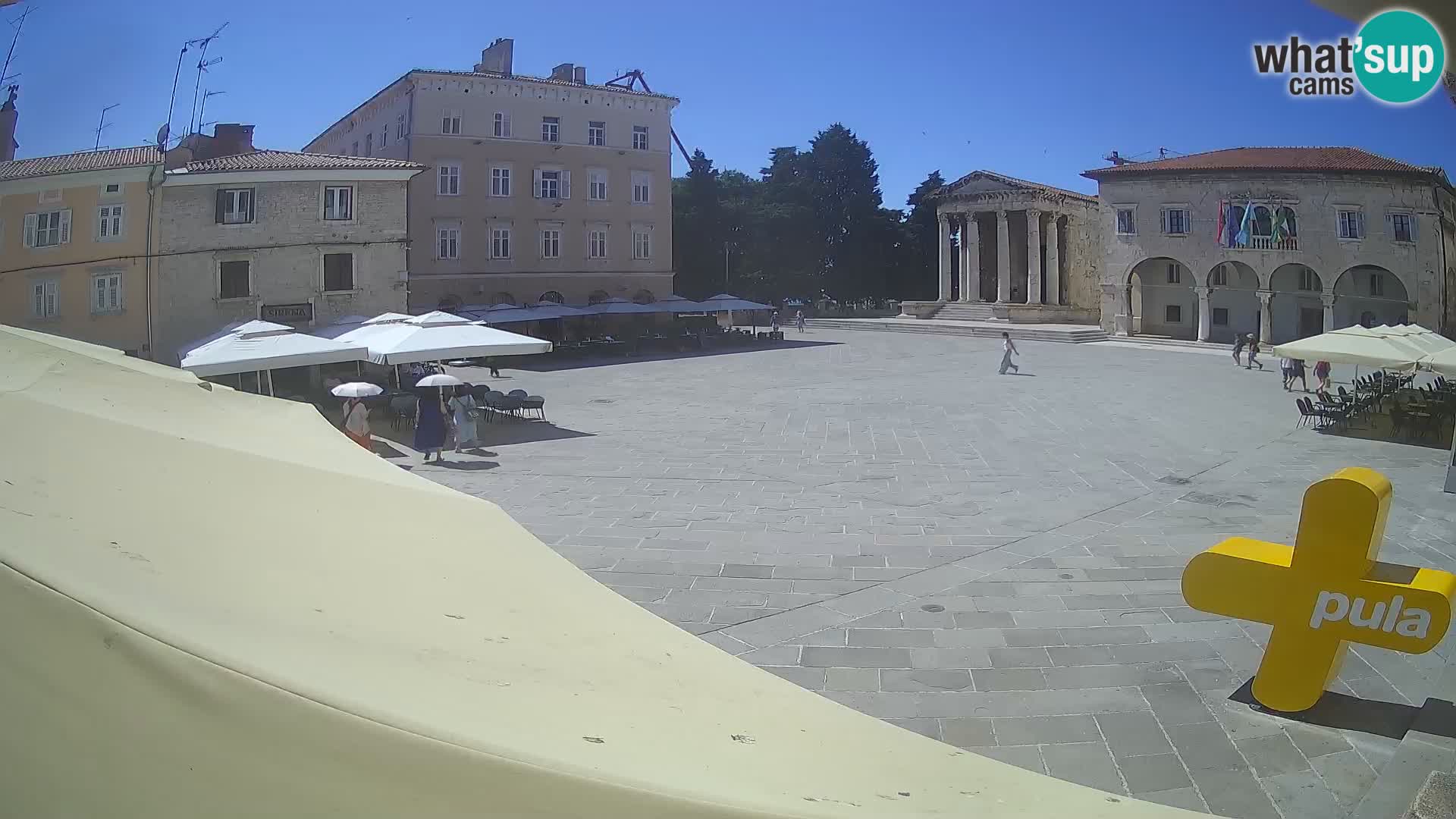 Pula – Forum in Avgustov tempelj
