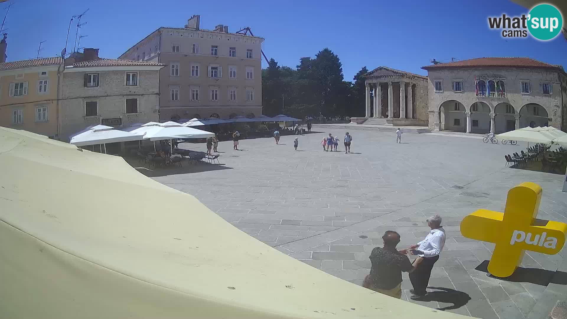 Pula – Forum el Tempio di Augusto