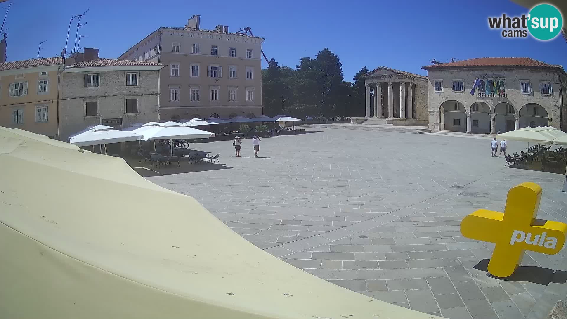 Pola – Forum e Tempio di Augusto