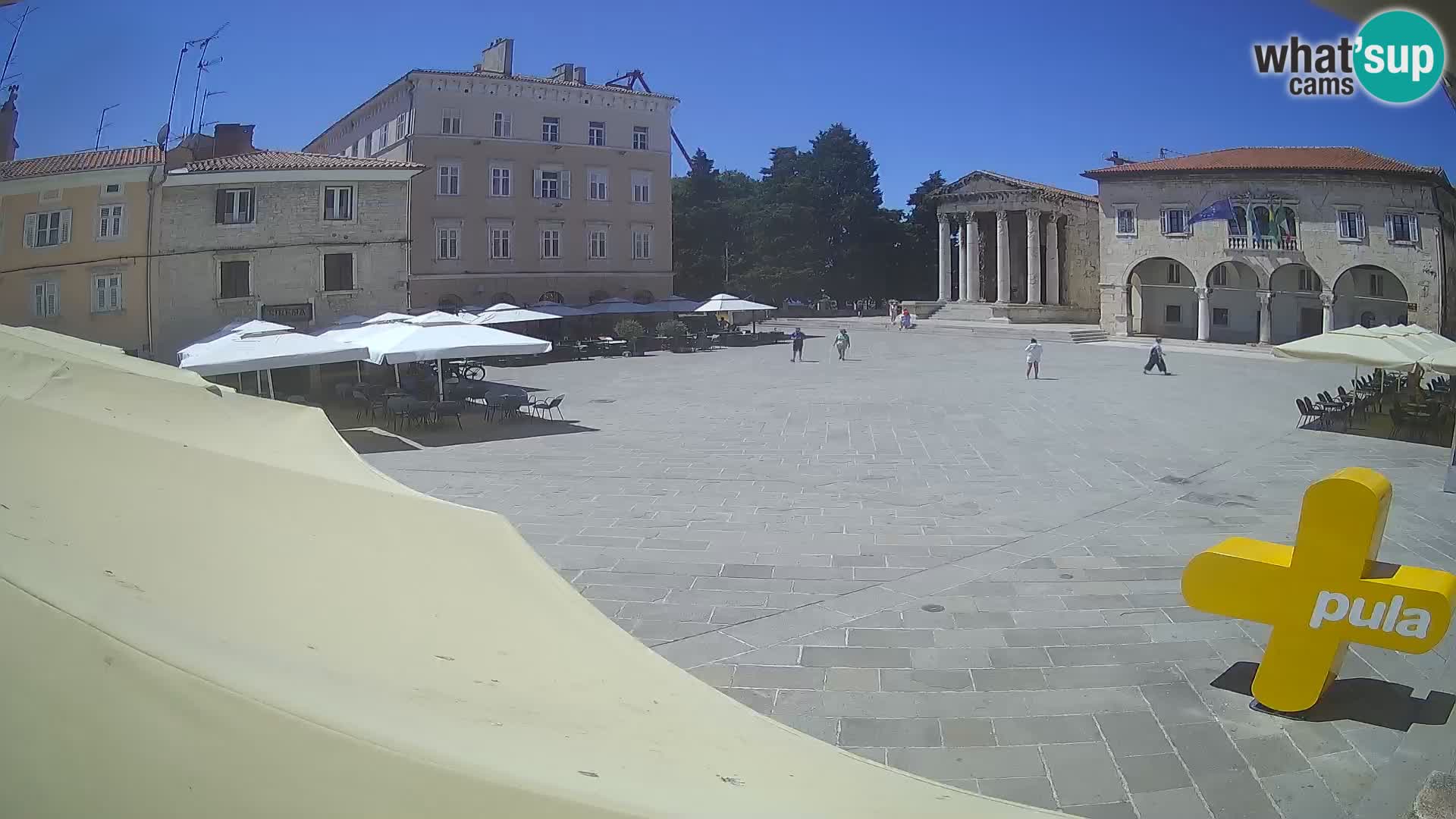 Pola – Forum e Tempio di Augusto