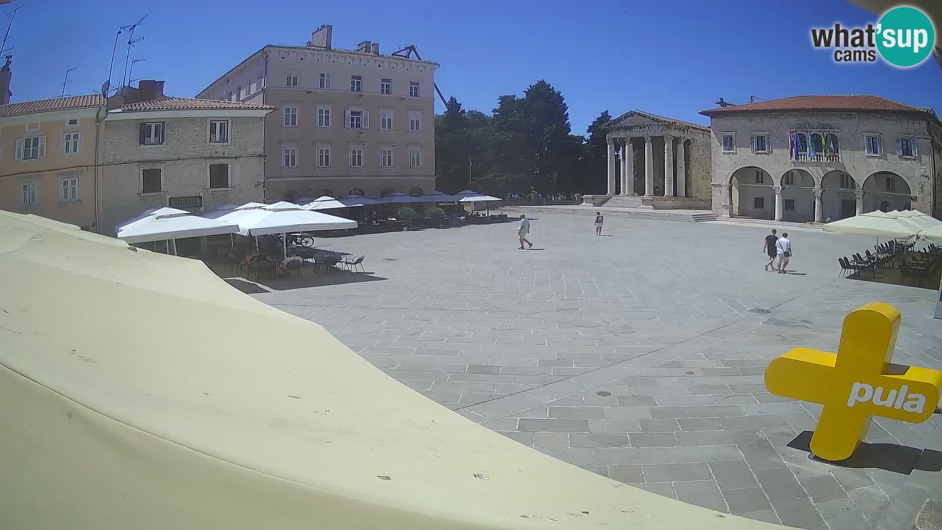 Pula – Forum el Tempio di Augusto