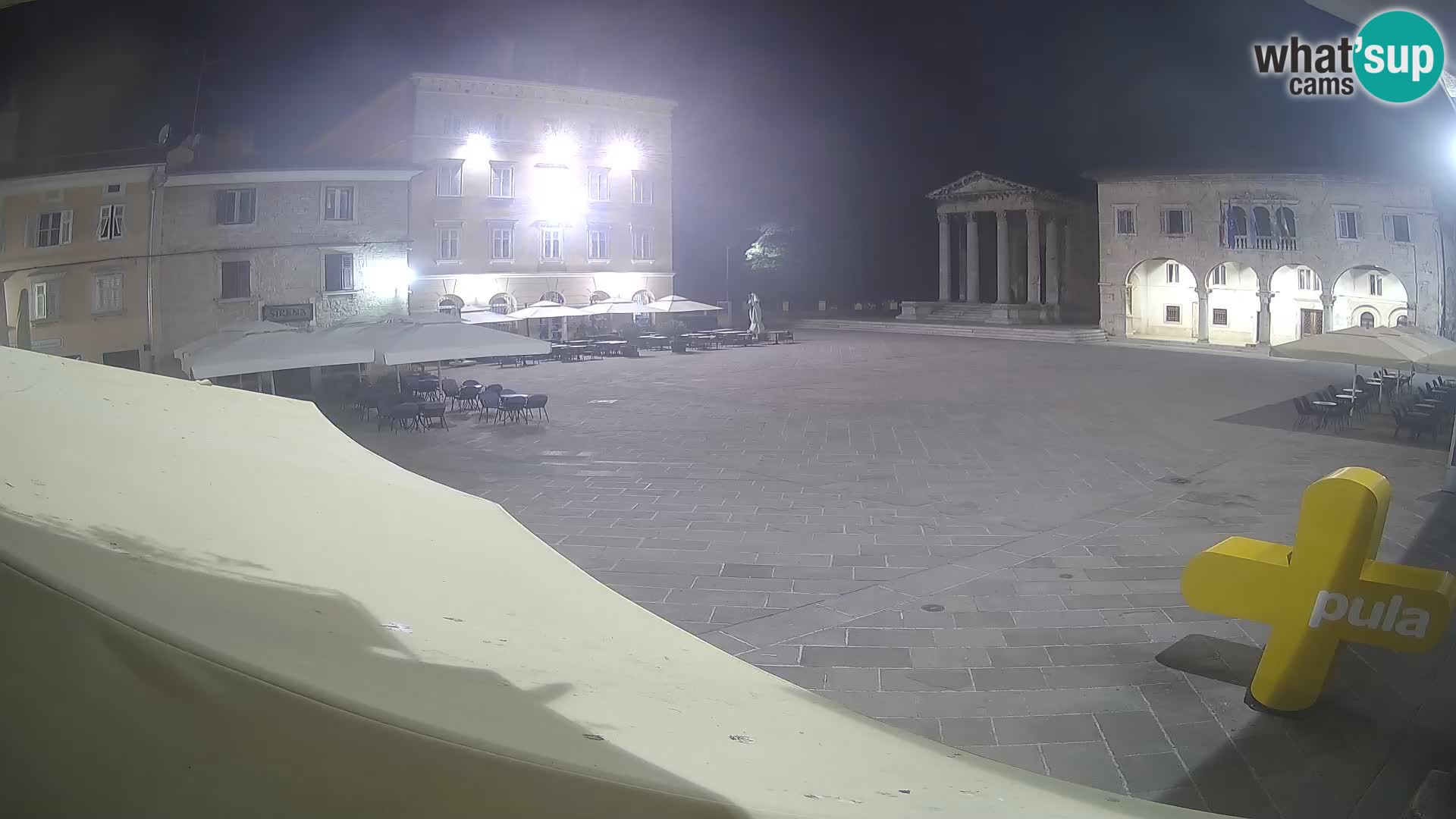 Pola – Forum e Tempio di Augusto