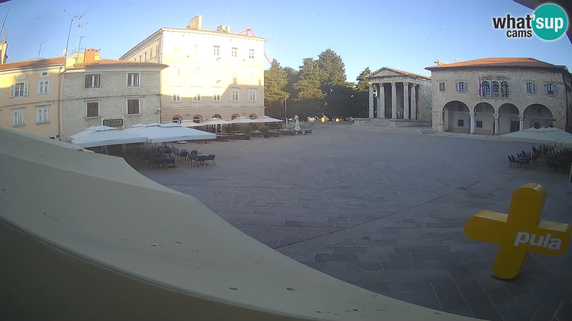 Pula – Forum et Tempio di Augusto