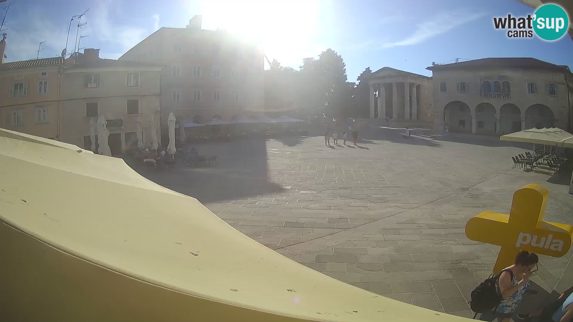 Pula – Forum et Tempio di Augusto