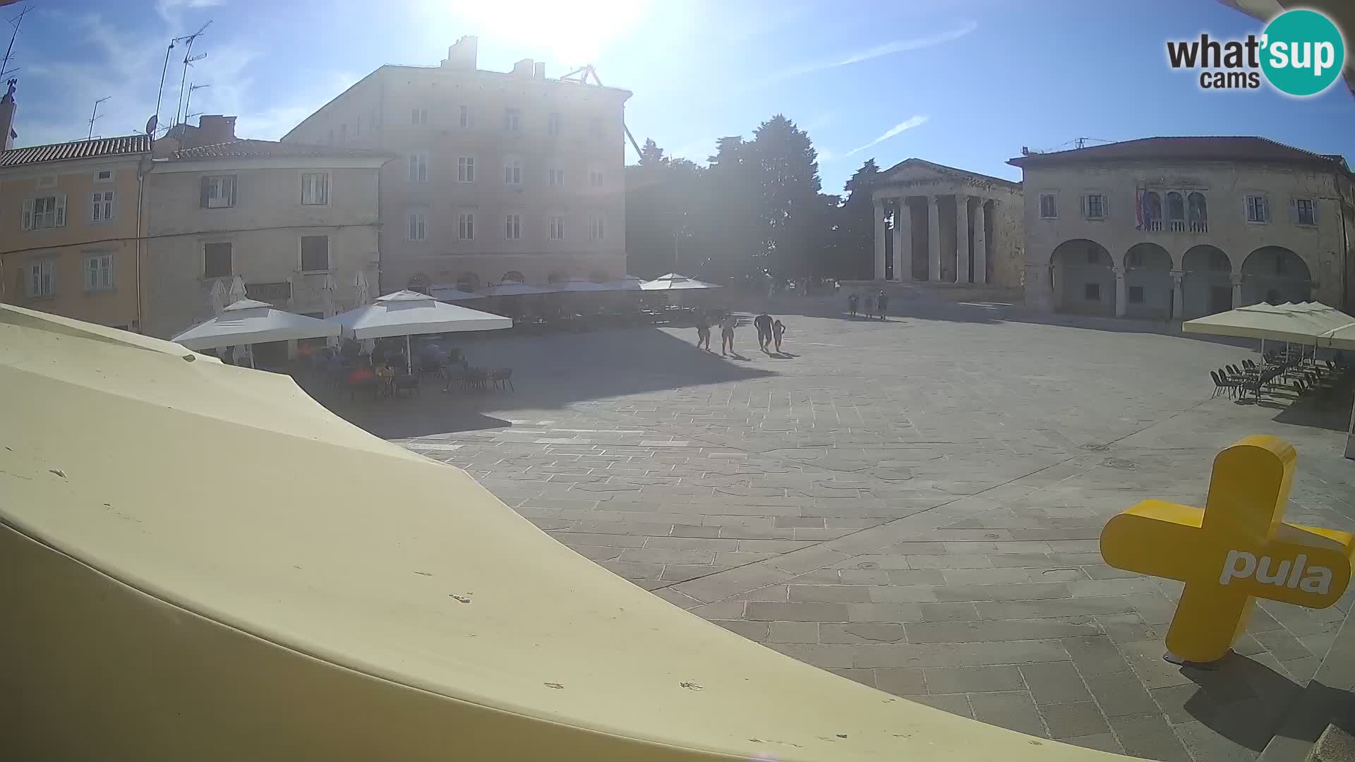 Pola – Forum e Tempio di Augusto