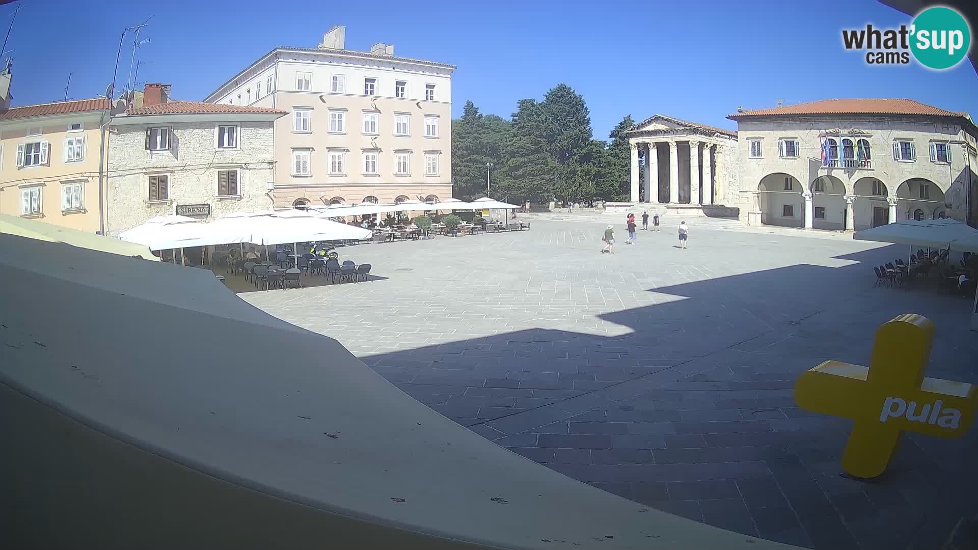 Pola – Forum e Tempio di Augusto