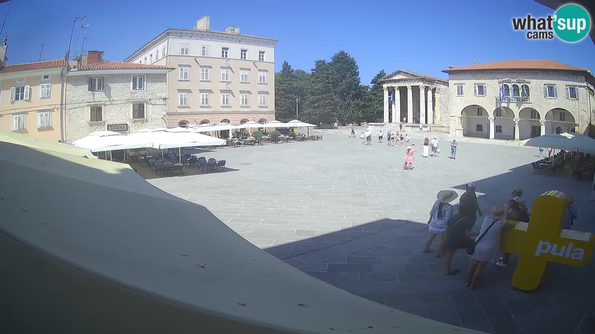 Pula – Forum i Augustov hram