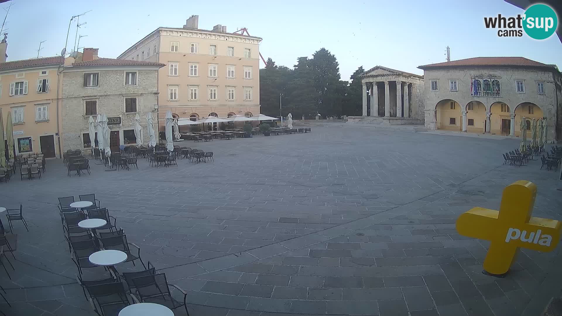Pola – Forum e Tempio di Augusto