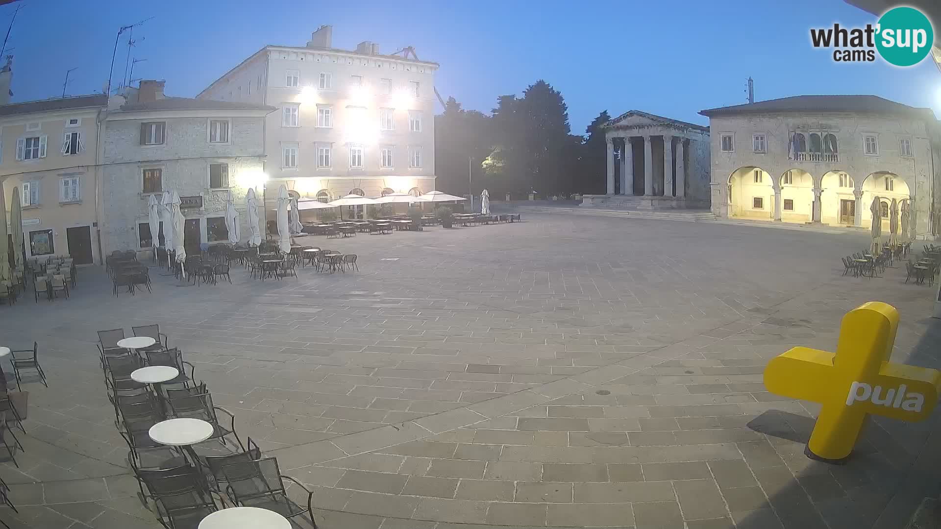 Pola – Forum e Tempio di Augusto
