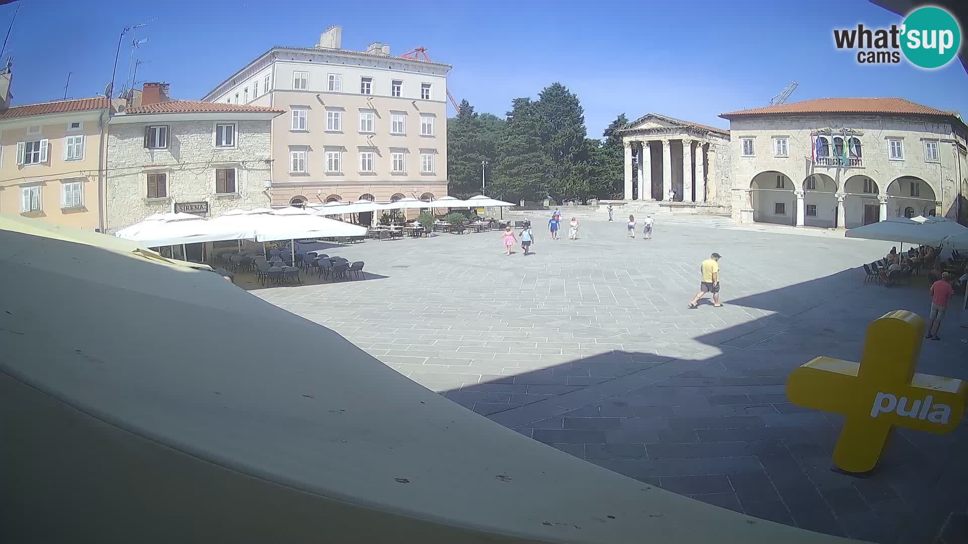 Pula – Forum in Avgustov tempelj