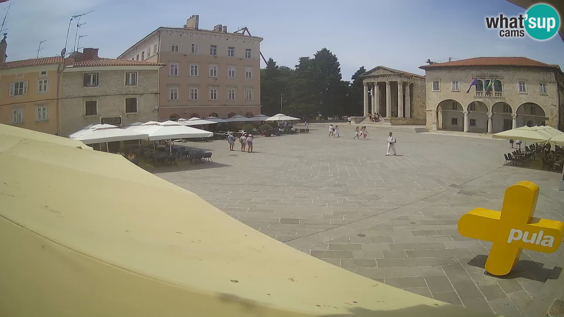 Pula – Forum el Tempio di Augusto