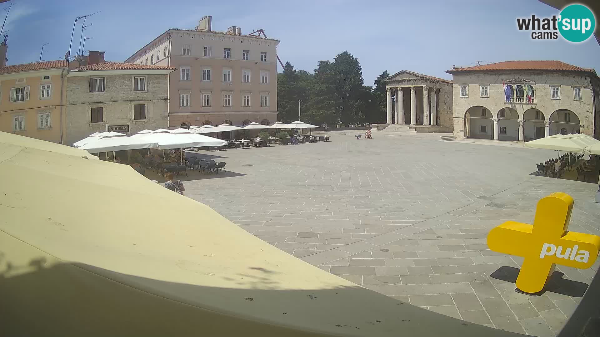 Pula – Forum et Tempio di Augusto