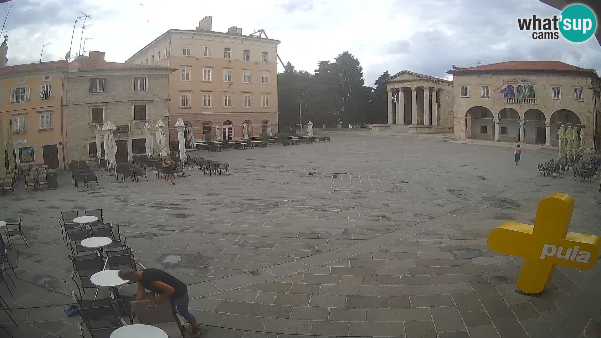 Pula – Forum el Tempio di Augusto
