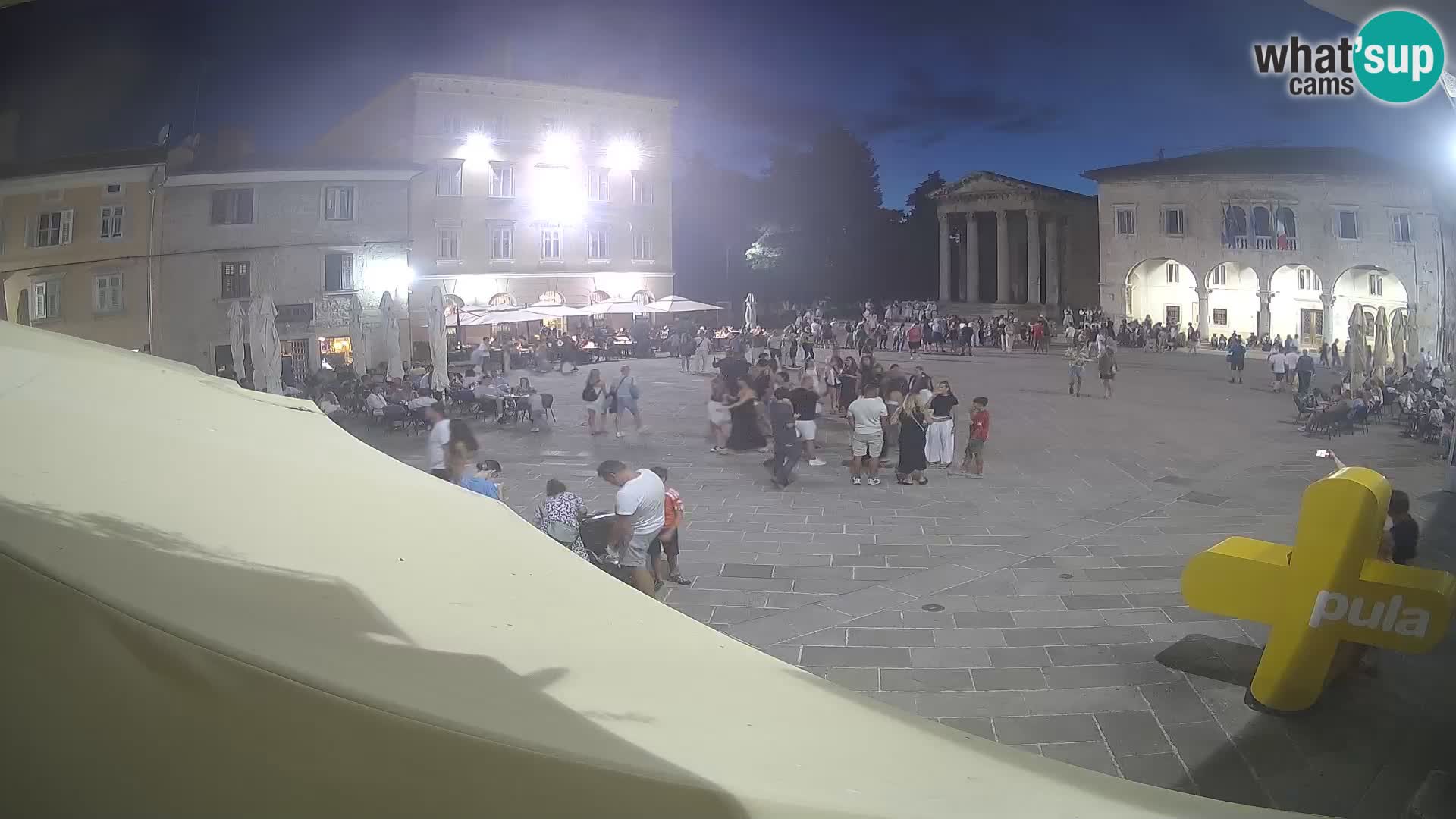 Pola – Forum e Tempio di Augusto