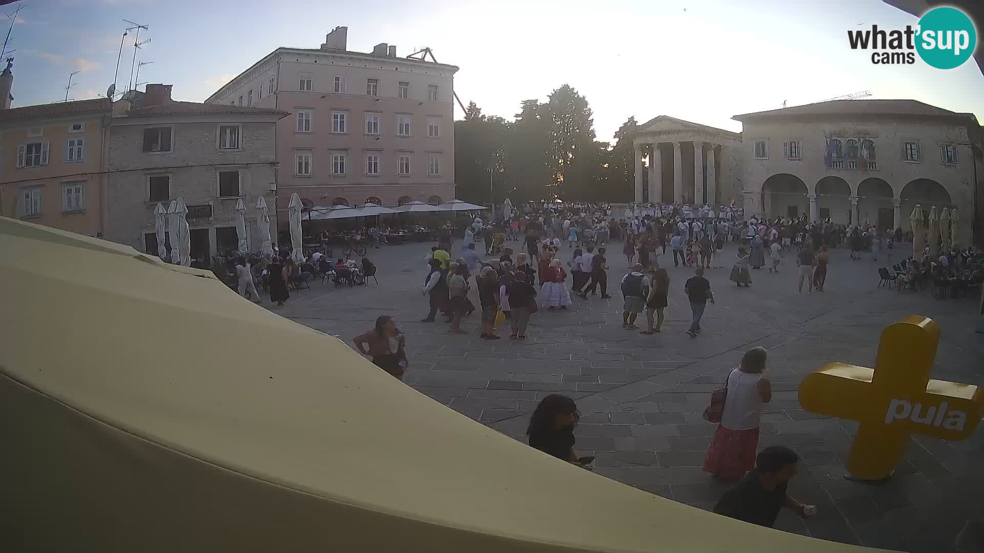 Pula – Forum et Tempio di Augusto