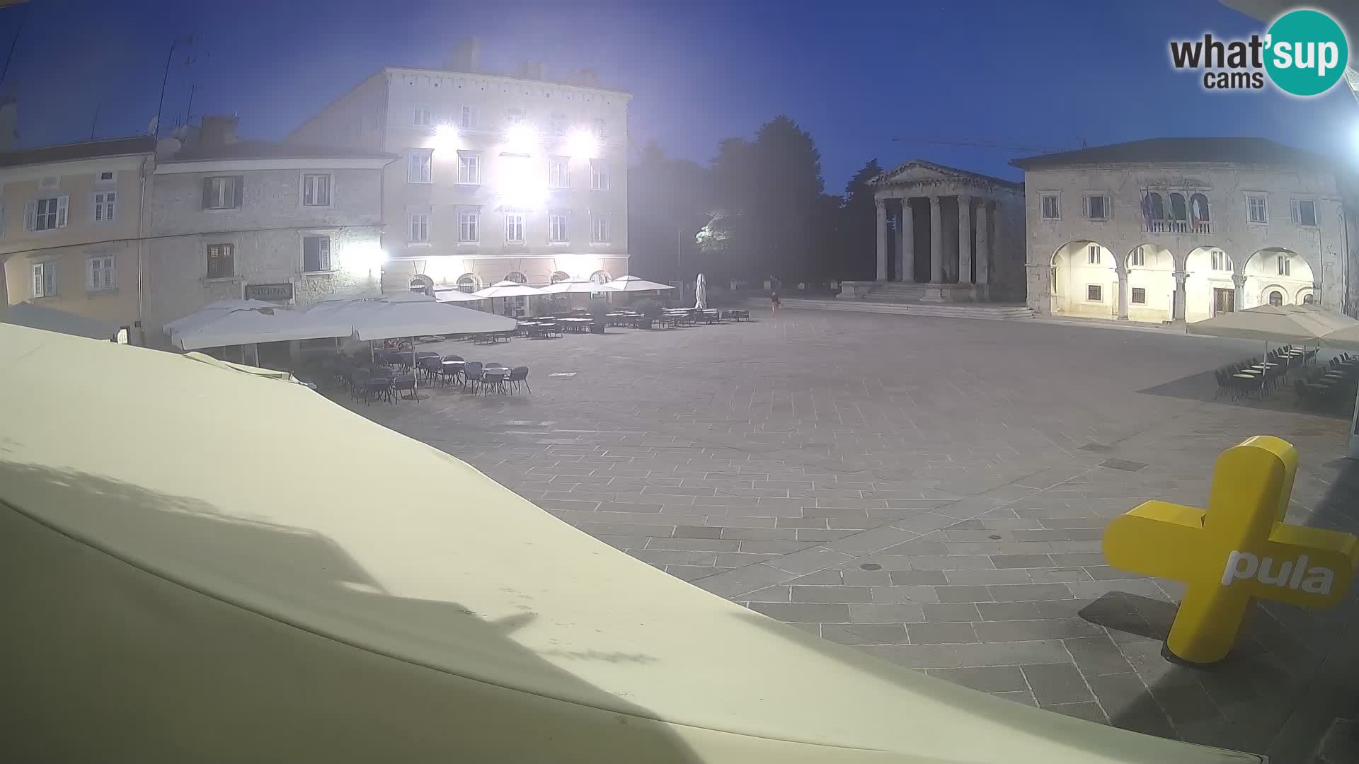 Pula – Forum el Tempio di Augusto