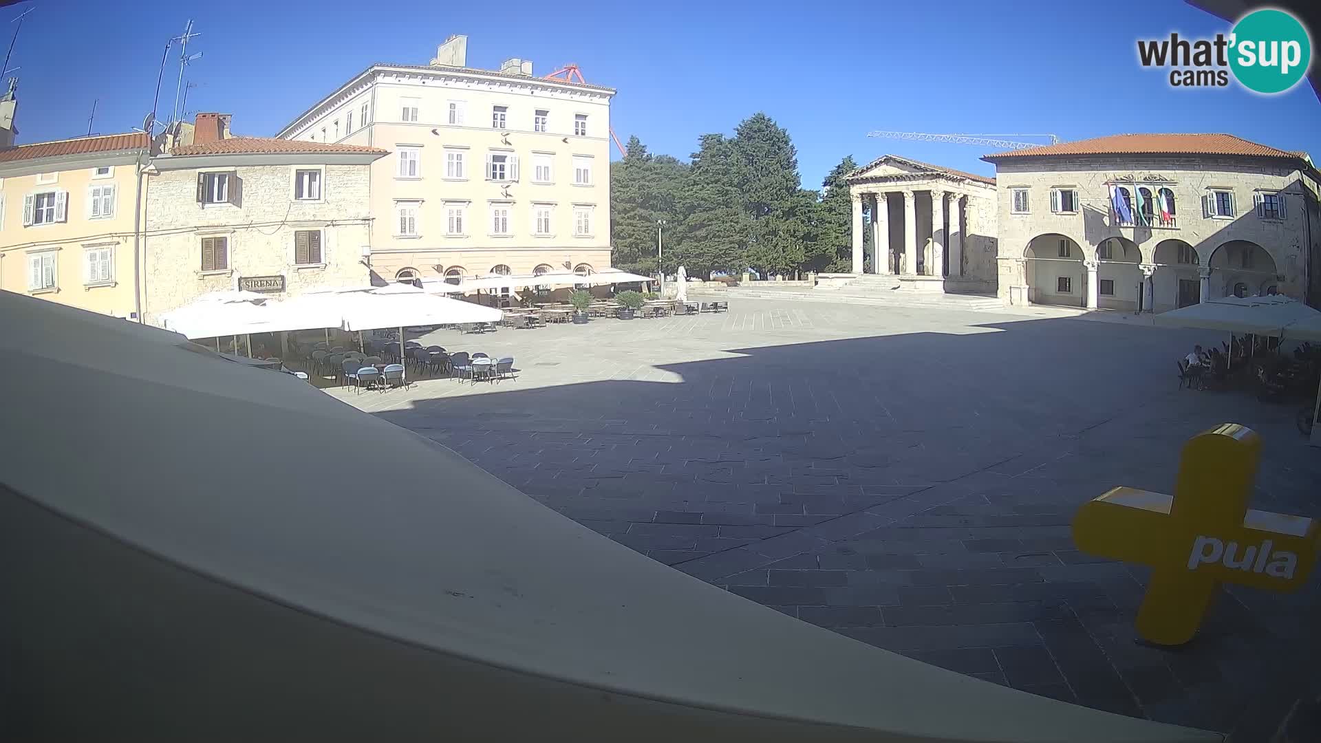 Pula – Forum et Tempio di Augusto