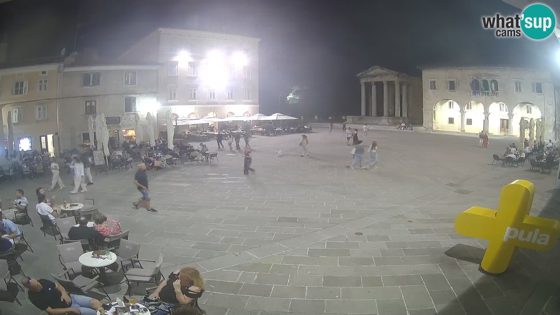 Pula – Forum et Tempio di Augusto