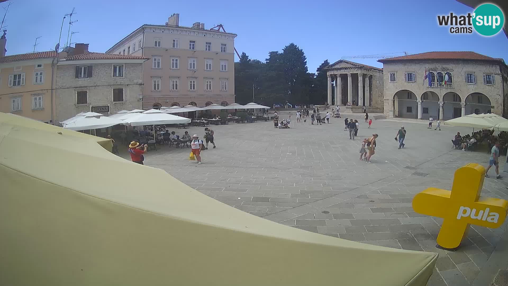 Pula – Forum in Avgustov tempelj