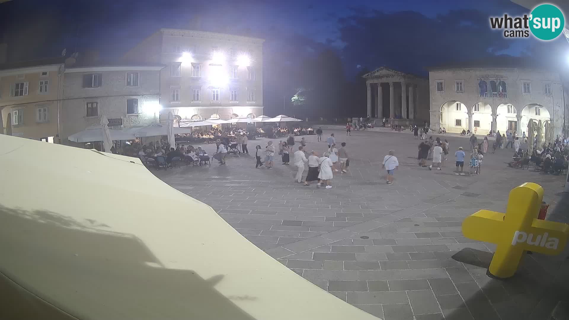 Pula – Forum et Tempio di Augusto