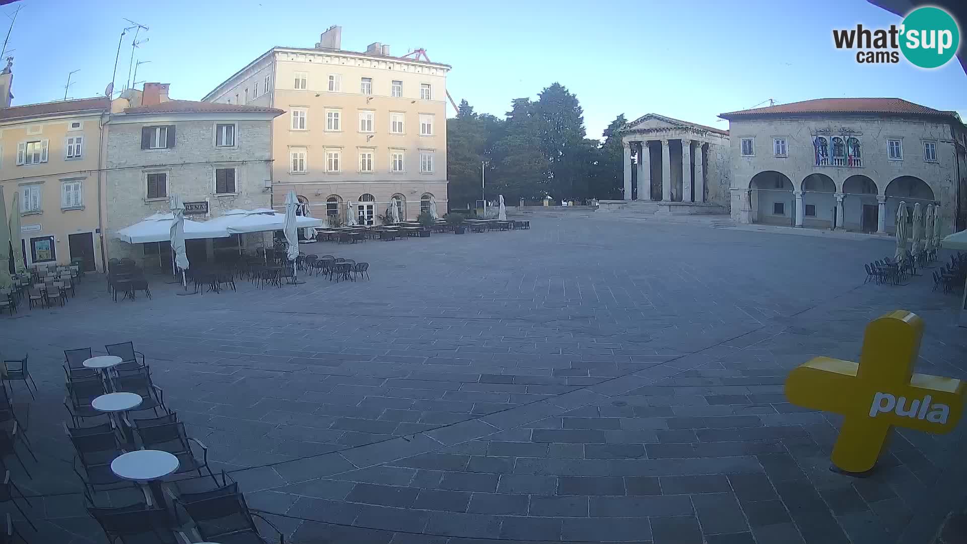 Pula – Forum el Tempio di Augusto