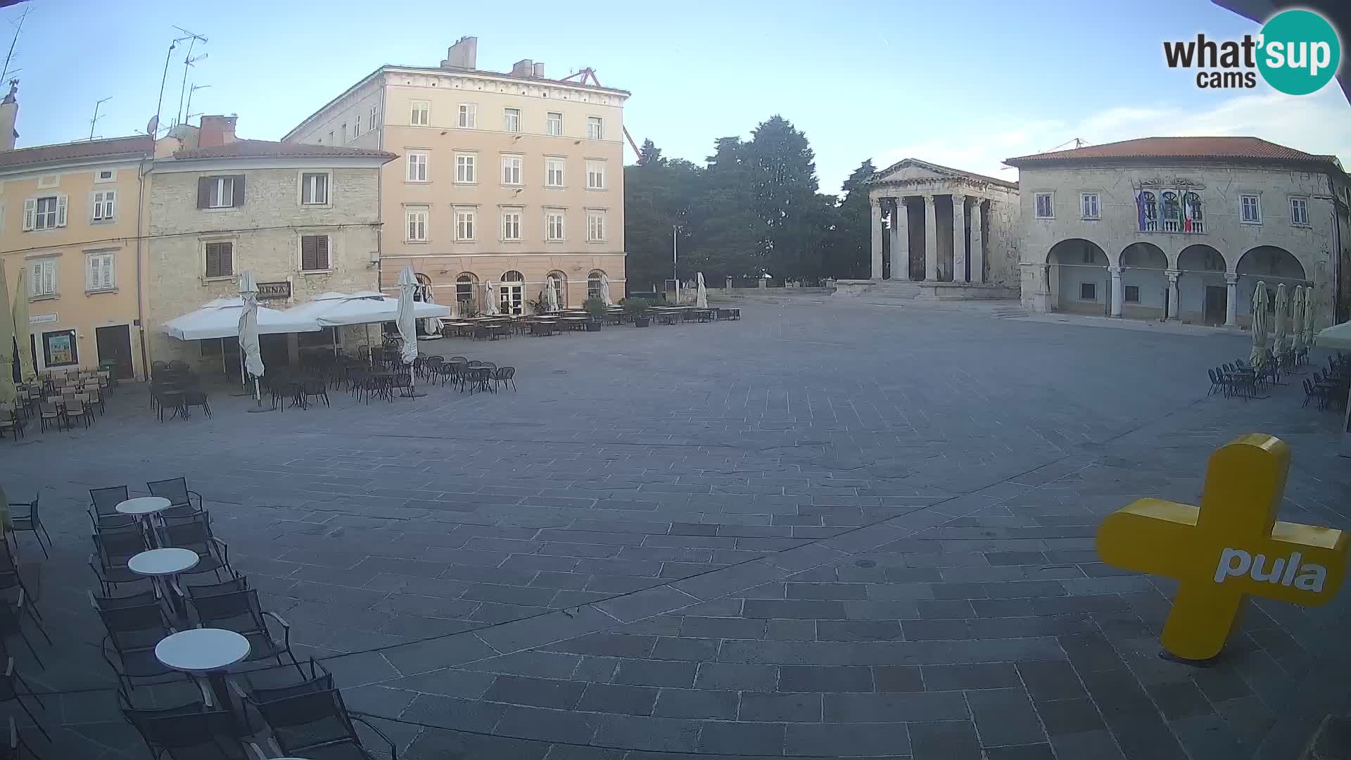 Pola – Forum e Tempio di Augusto