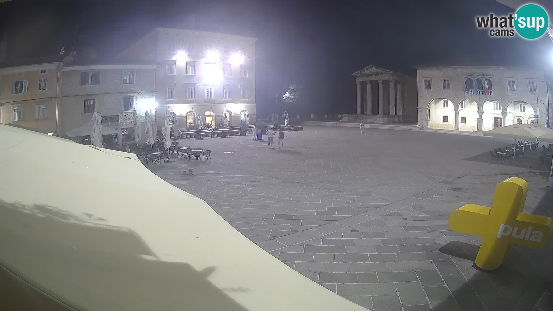 Pula – Forum el Tempio di Augusto