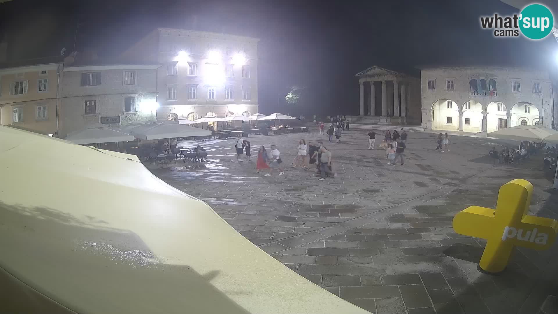 Pula – Forum et Tempio di Augusto