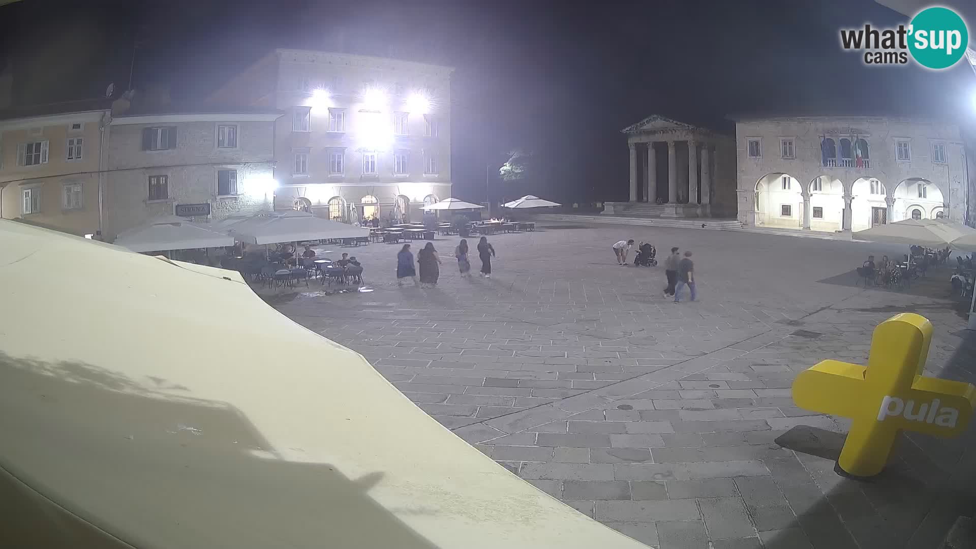 Pula – Forum et Tempio di Augusto