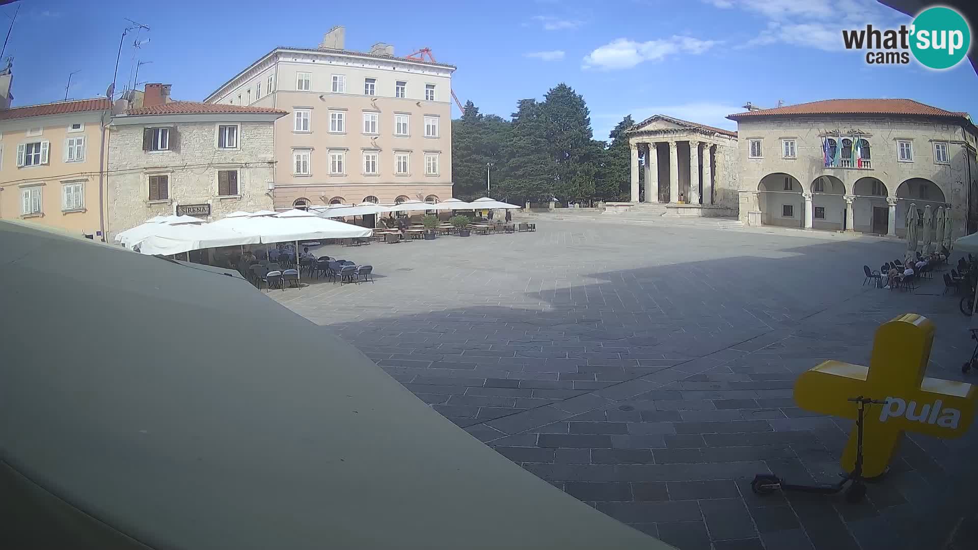 Pula – Forum et Tempio di Augusto