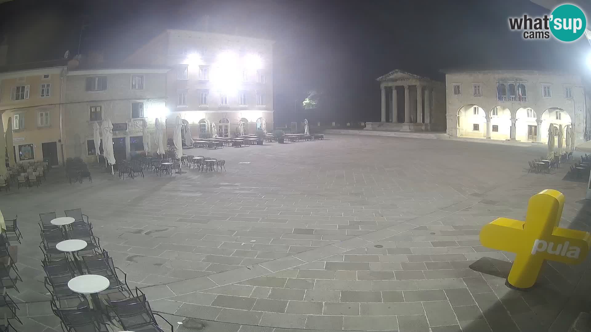 Pola – Forum e Tempio di Augusto
