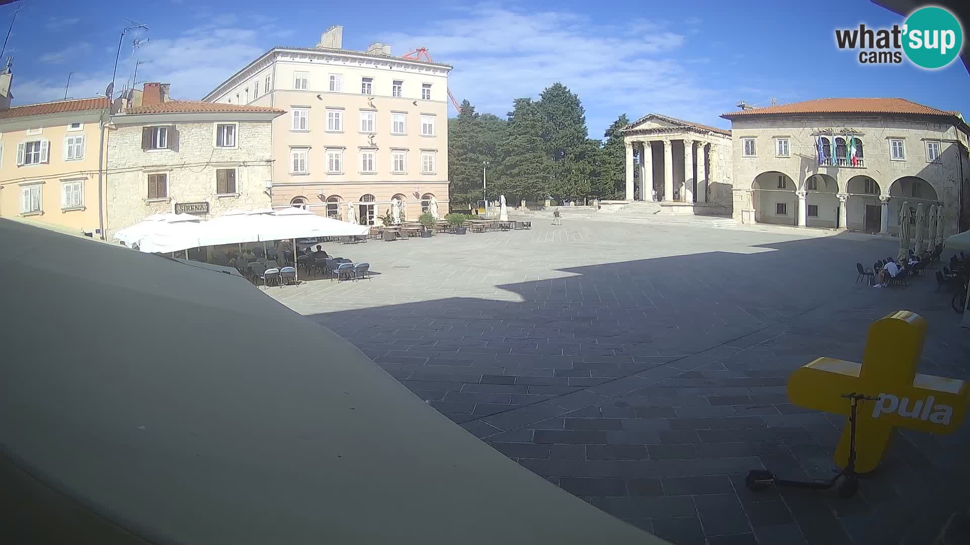 Pula – Forum el Tempio di Augusto