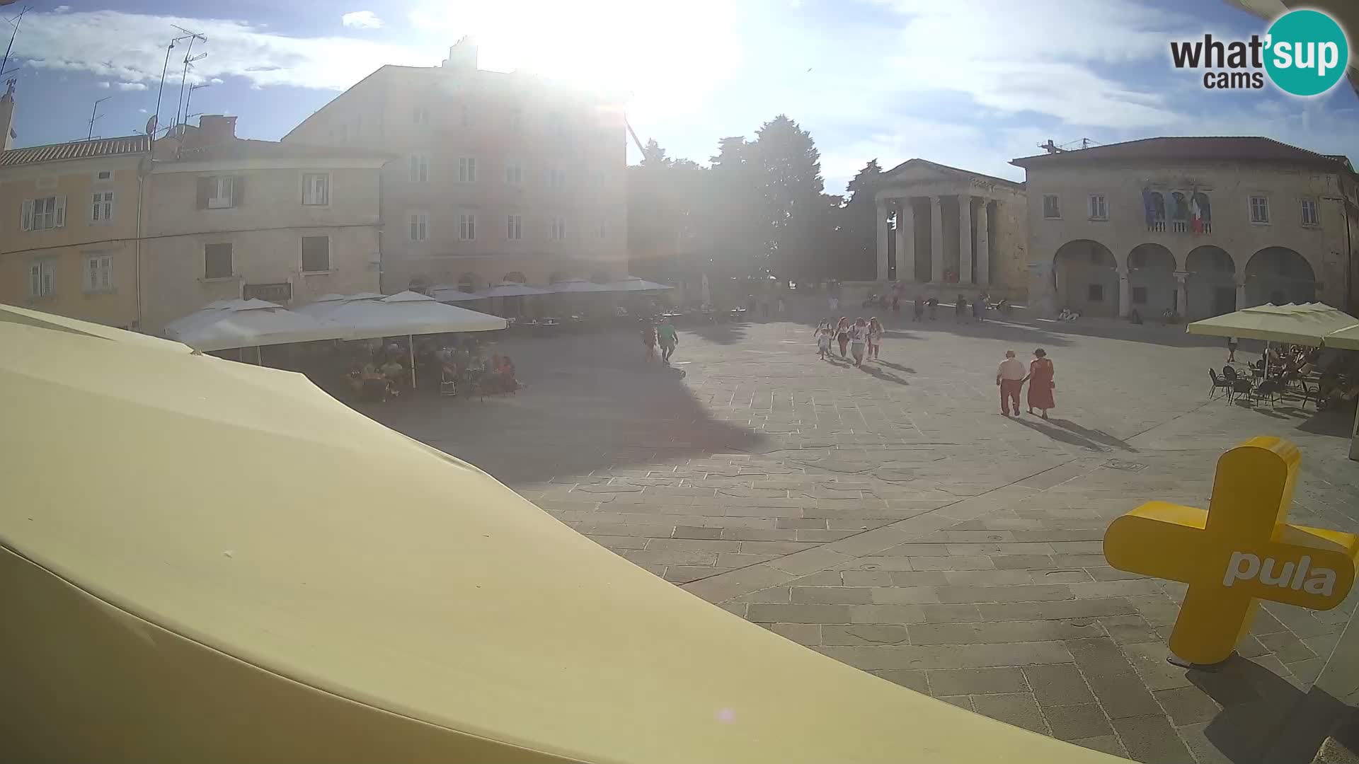 Pula – Forum et Tempio di Augusto