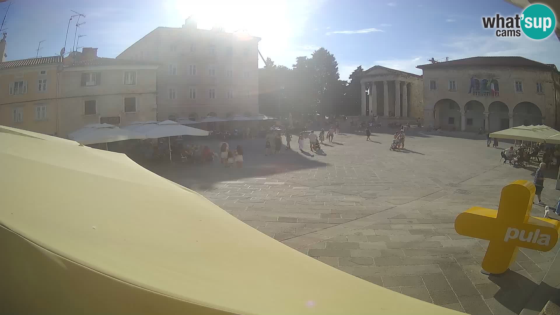 Pula – Forum et Tempio di Augusto