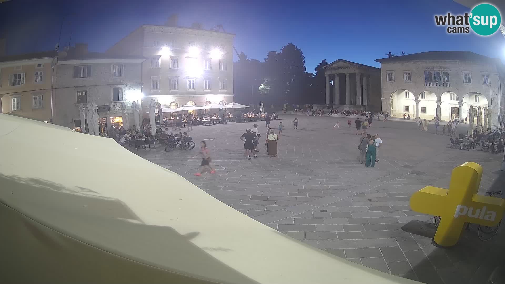 Pola – Forum e Tempio di Augusto