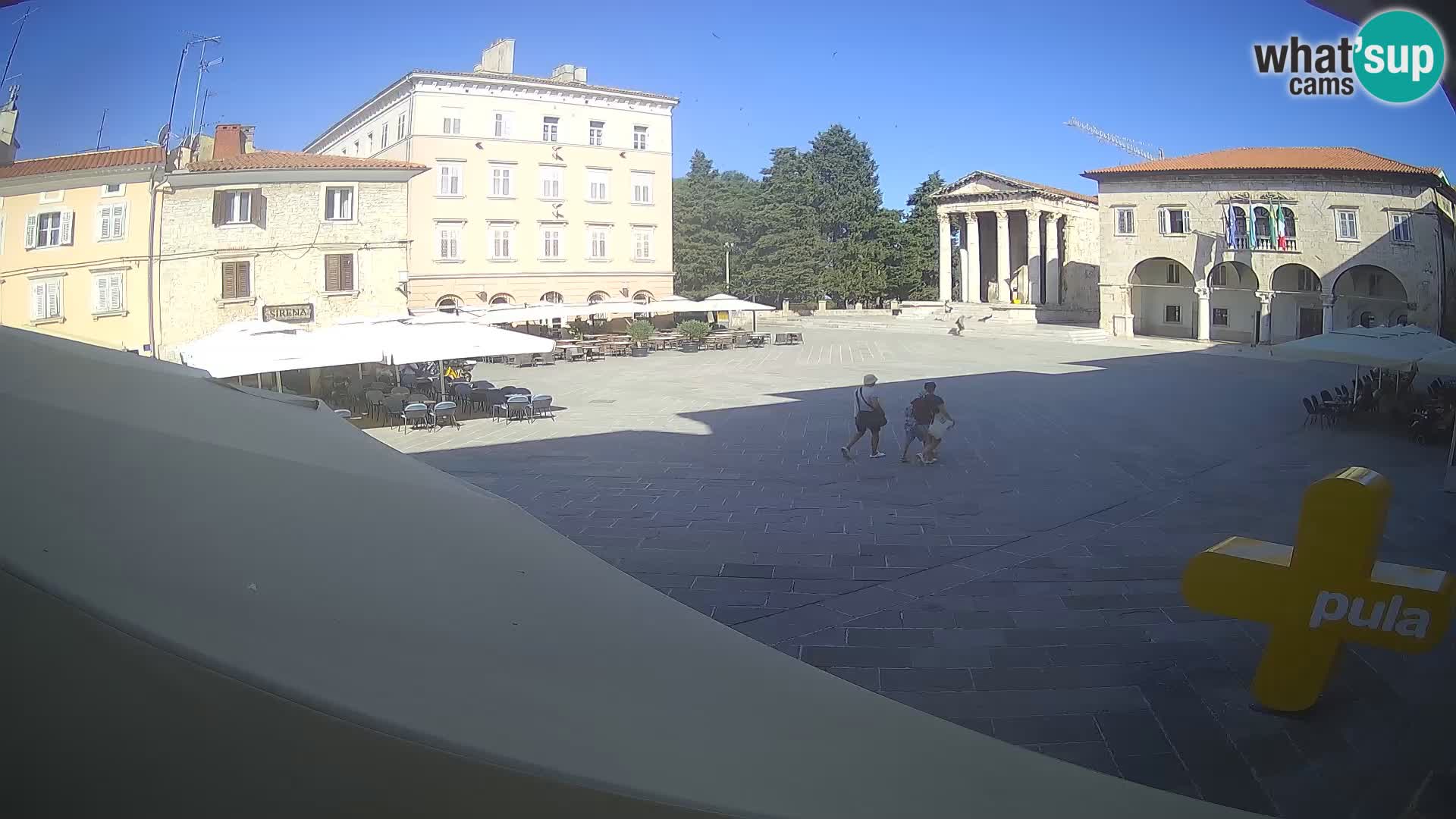 Pola – Forum e Tempio di Augusto