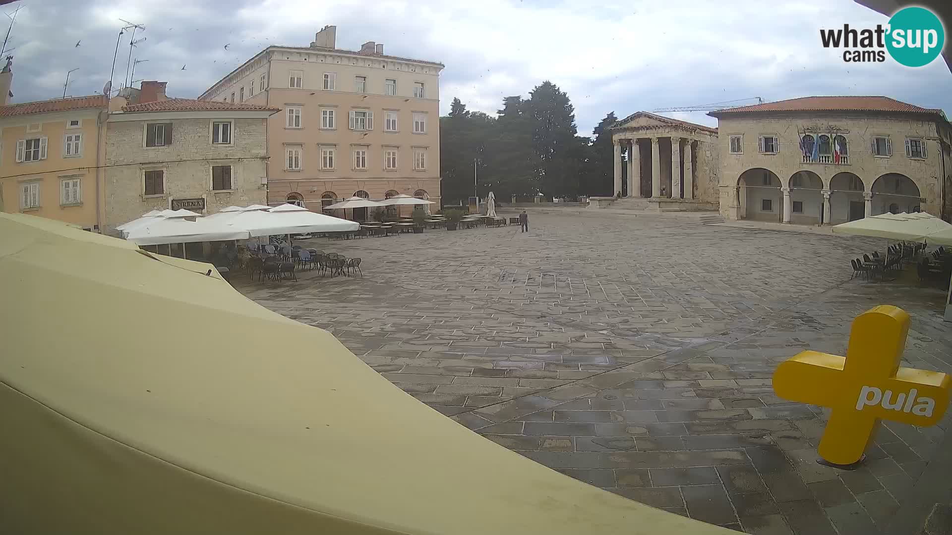 Pola – Forum e Tempio di Augusto