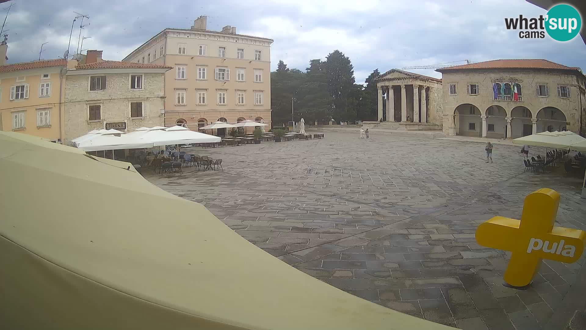 Pula – Forum et Tempio di Augusto