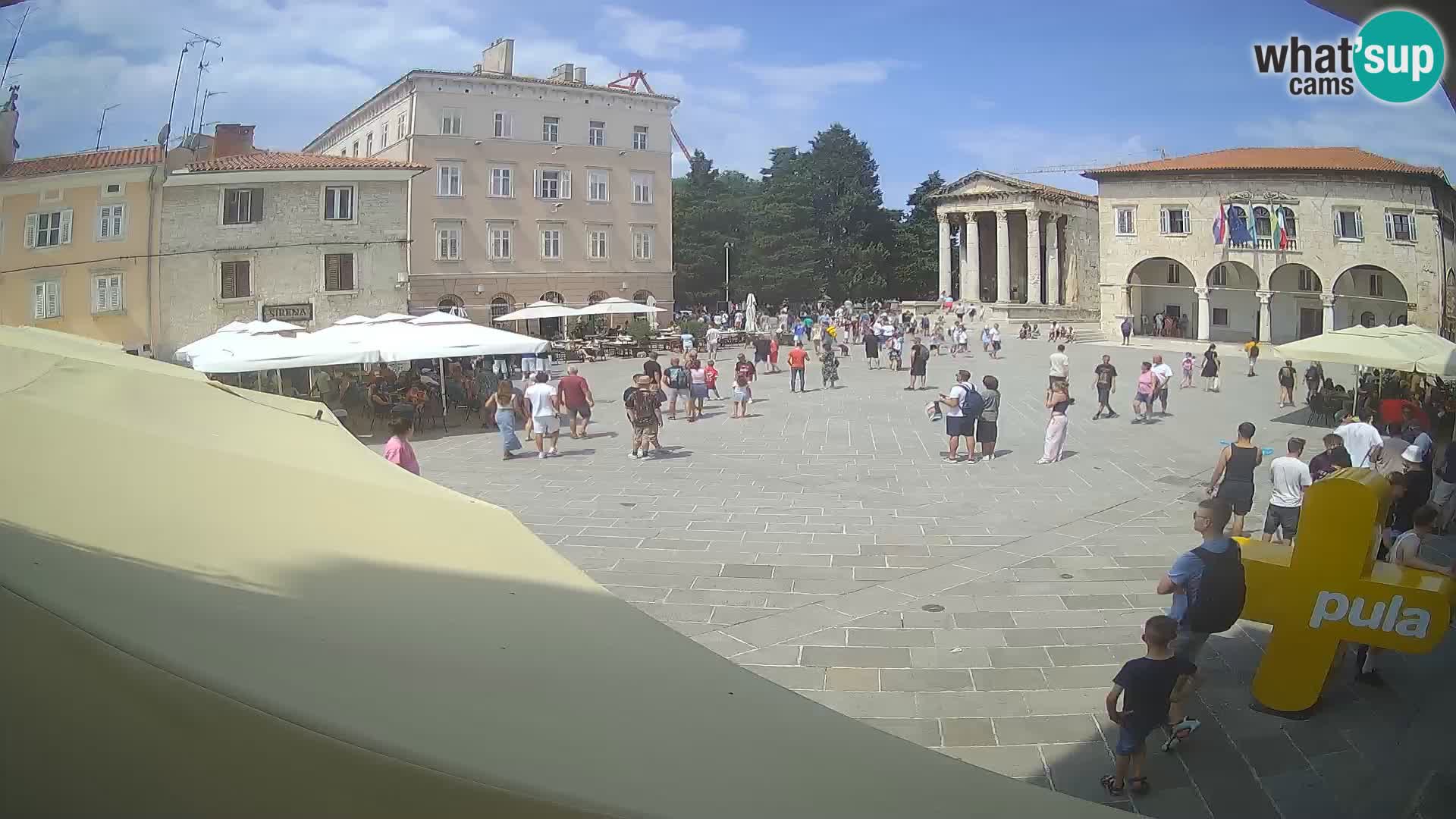 Pula – Forum et Tempio di Augusto